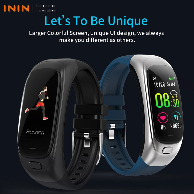 

CES12 smart bracelet blood pressure heart rate monitor supply application sdk ip68 Bluetooth 4.0 pedometer sports smart watch