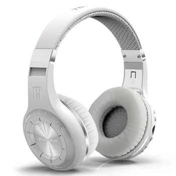 

Bluedio H Plus Turbine Wireless Bluetooth 5.0 Stereo Headphones with Mic/Micro SD Card Slot/FM Radio, White