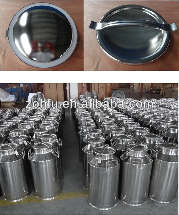 Stainless Steel Transportation Milking Bucket For Dairy Farm Buy 1 Mm