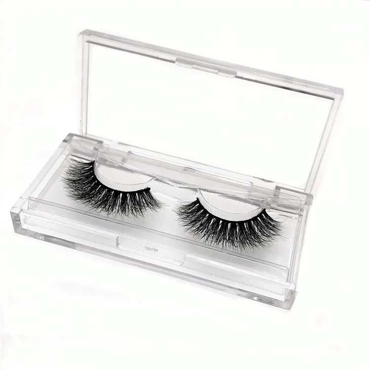 

New Design Best Quality Wholesale Mink Eyelashes 3d Mink Lashes, Black anf clear