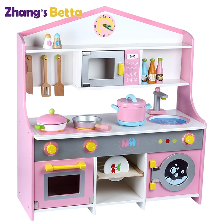 toddler kitchen set wooden