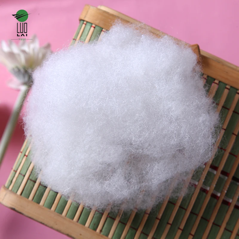 White polyester stable fiber stuffing polyester stable fiber