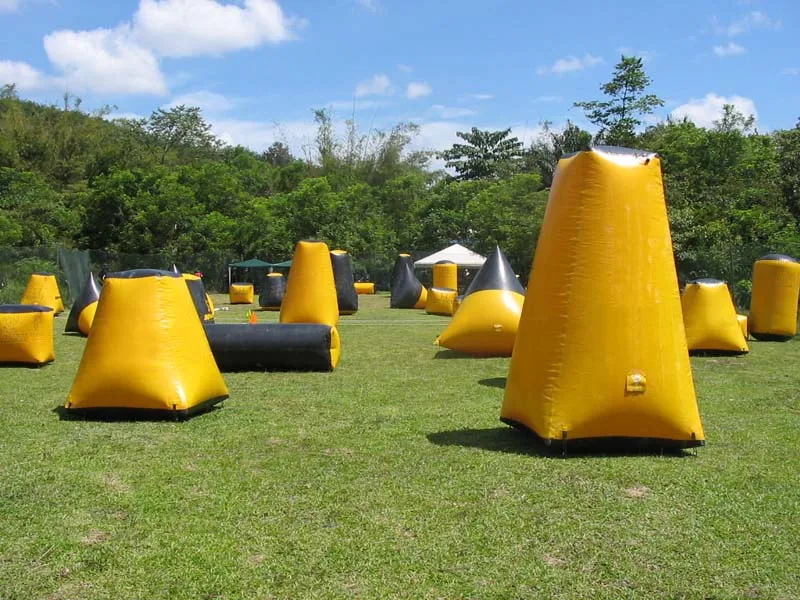 High Quality Outdoor Sport Cheap Inflatable Paintball Obstacle For Sale