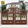 Indian compound grill home door gate design modern garden fence security swing gate grill design