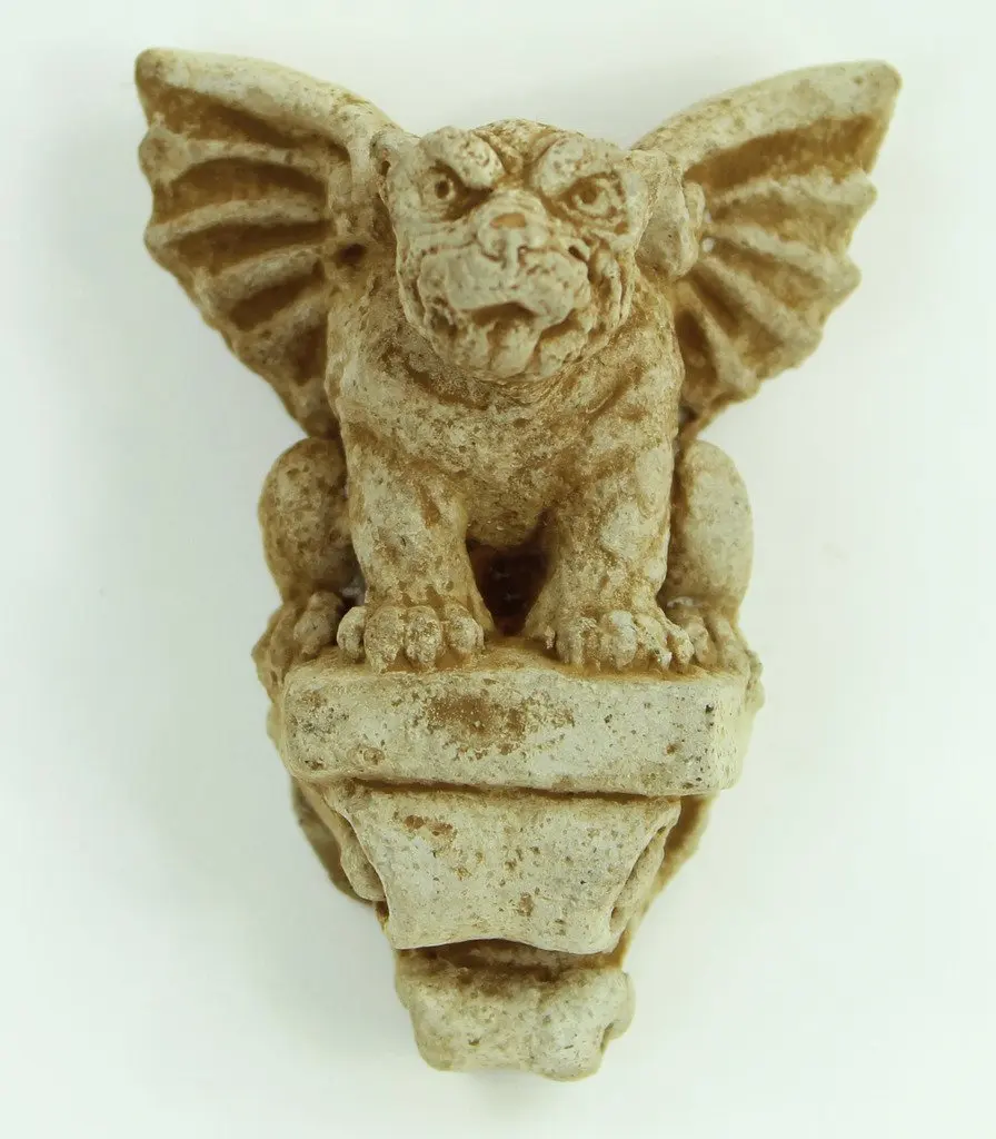 Buy Hanging Small Gargoyle Concrete Wall Statue Cement Igor French