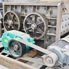 Electric Power Single Axle Distributor Wanted Small Portable 400l Forced To Mix Cement Sand Mortar Double Shafts Concrete Mixer