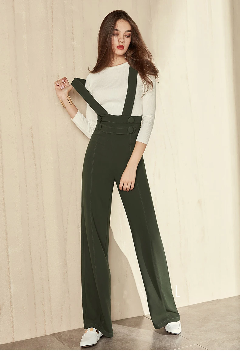 2018 女装时尚 oem 裤子整体办公女士精品穿