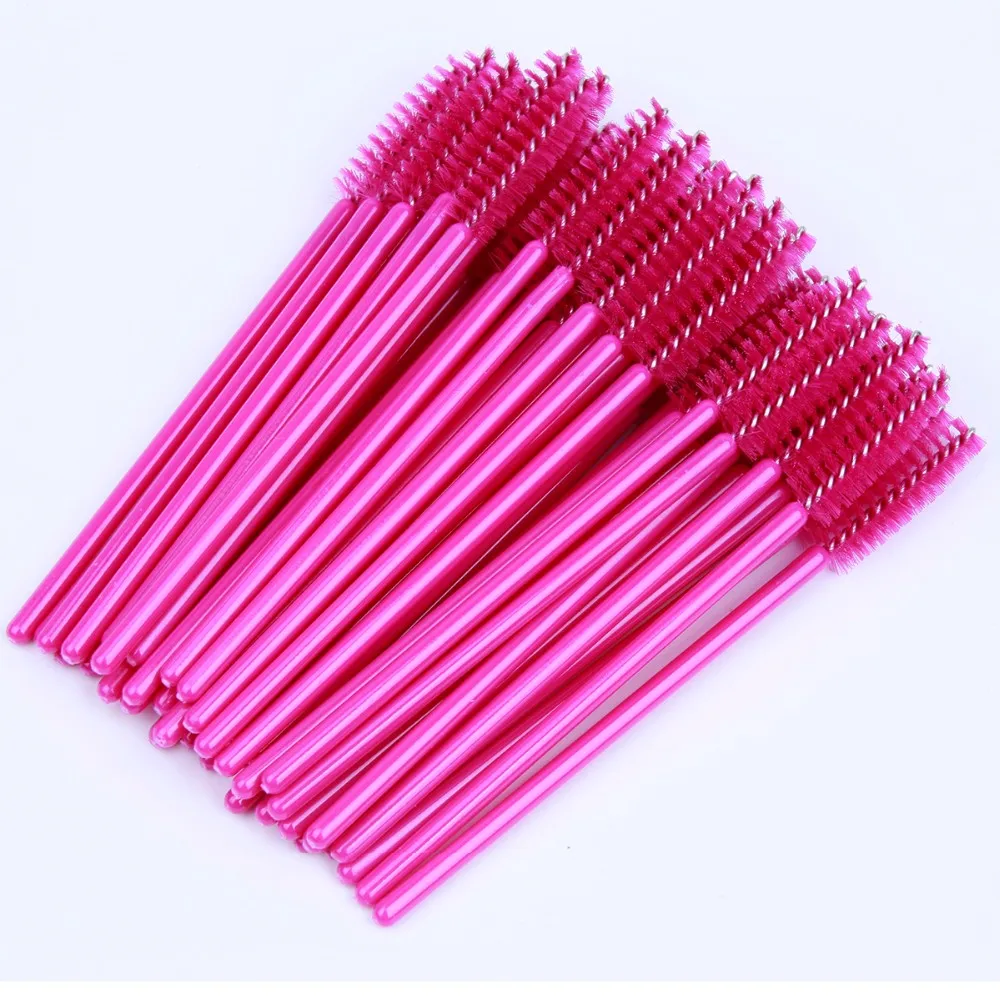Wholesale Eyelash Extension Tools Of Eyelash Brush And Colorful Eyelash Extension Cleaning Brush