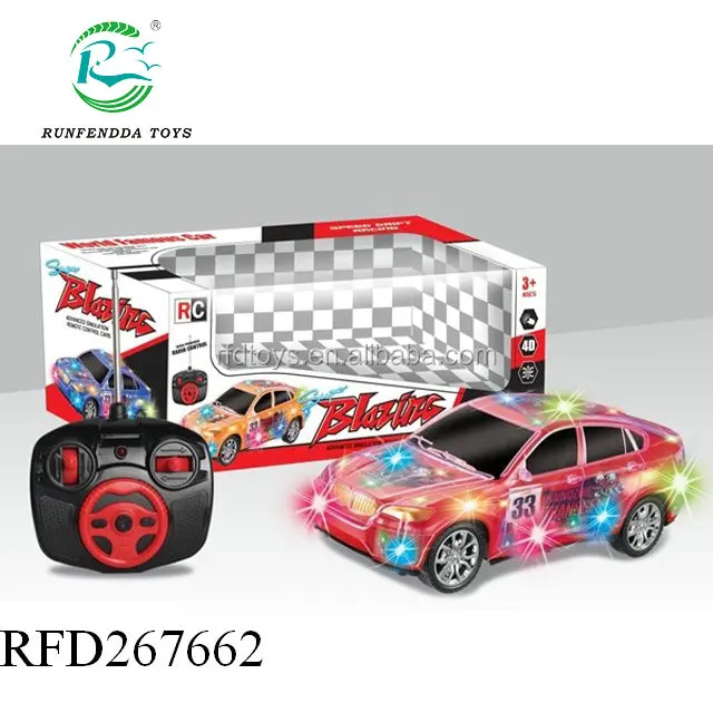  Rc  Roadster 4d Light Super Racing  Car  Mobil  Remote Control  