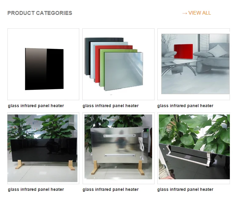 Wall Mounted Carbon Fiber Warmer Ceramic Radiator Electric 600*1200mm