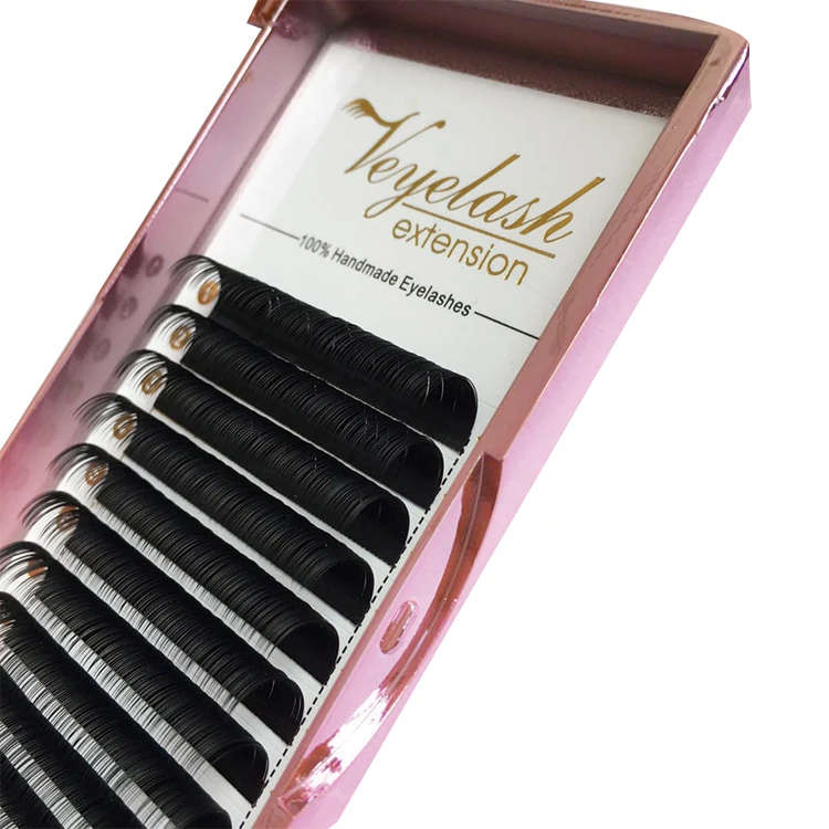 Wholesale Own Brand Mega Volume Eyelash Extensions 0.03 D Fast Fan eyelashes Rapid bloom lashes