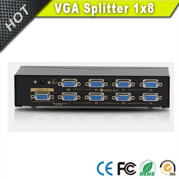 Splitter vga сигнала на 8 мониторов 350mhz