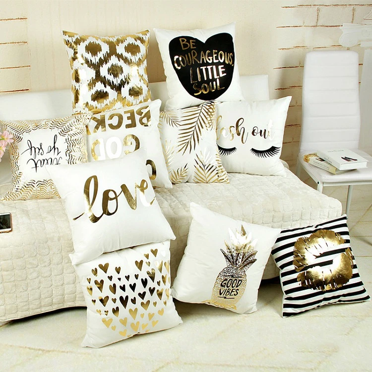 large plush throw pillows