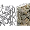 New Reinforced gabion baskets hexagonal mesh gabion price customization production
