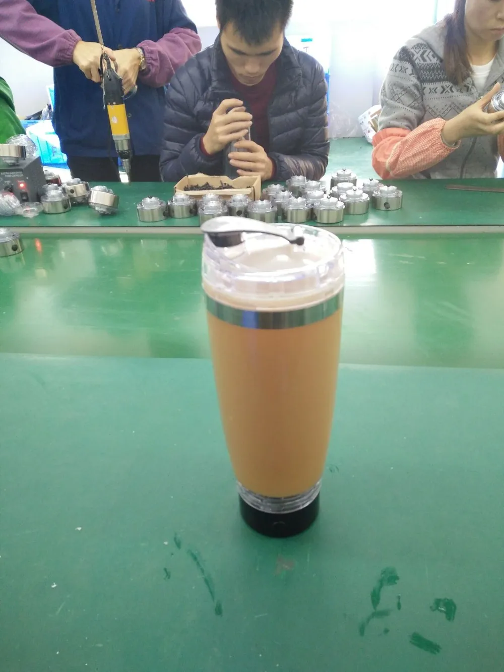 Factory offer Electric protein shaker with mixer powder