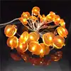 Battery Power Supply Pumpkin Shaped 3M 30LEDS String Lights Halloween Holiday Light