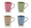 350ML Eco-Friendly Wheat Straw Fiber Drinkware Type Cup with Handgrip