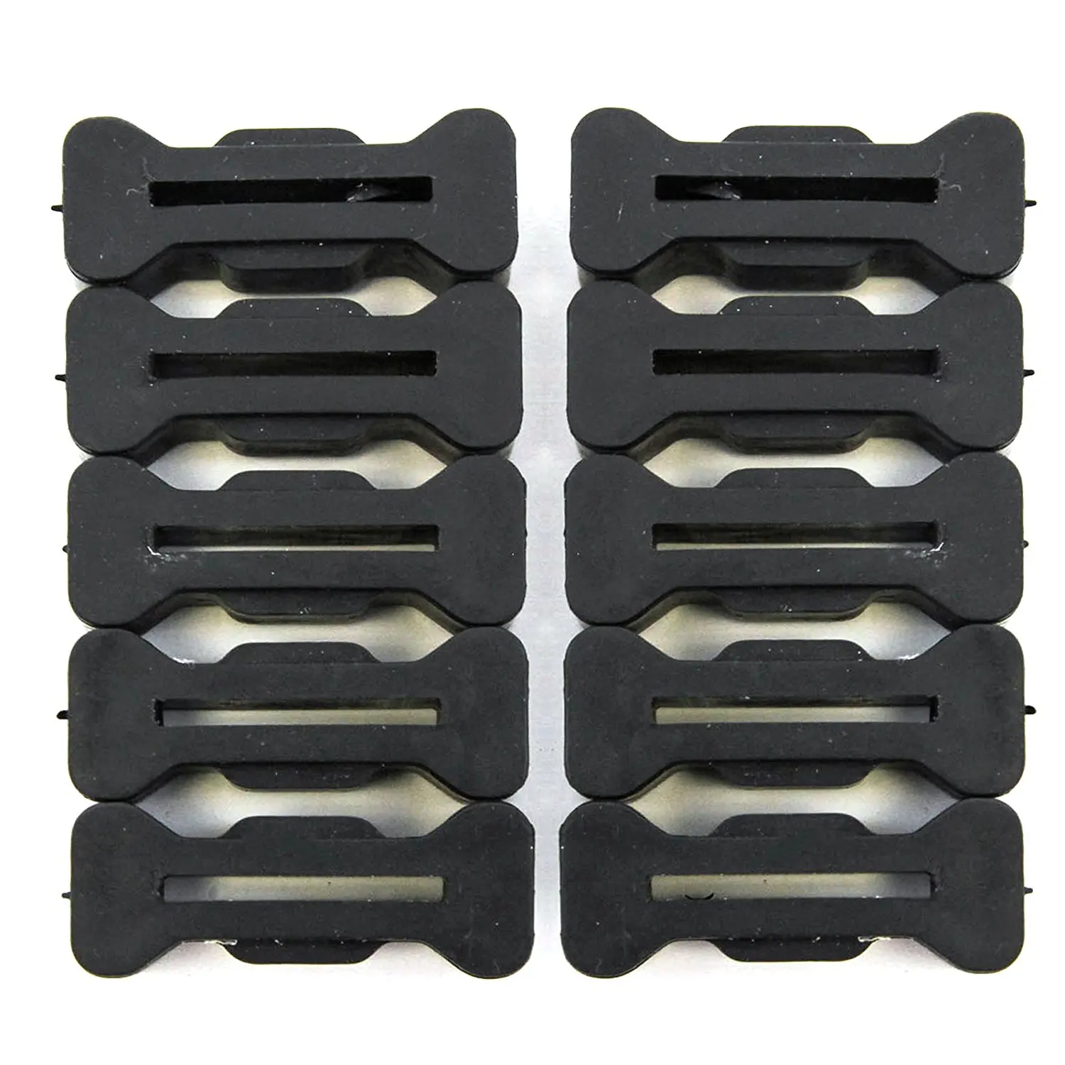 Buy Red Hound Auto 10 Rubber Bumpers For Trailer Compatible With