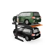 Two Post Hydraulic Car Ramps Equipment Expert Lifting 2 Tier Parking Garage