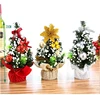 New Year's products Home Decor Christmas Decoration Kids Gift Small Pine Tree Mini Christmas Tree Decoration