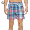 /product-detail/mens-lightweight-nylon-blend-plaid-swim-shorts-3-pocket-design-mesh-lined-beach-shorts-60675107496.html
