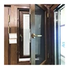 Heat insulation aluminium profile tempered glazed sliding windows