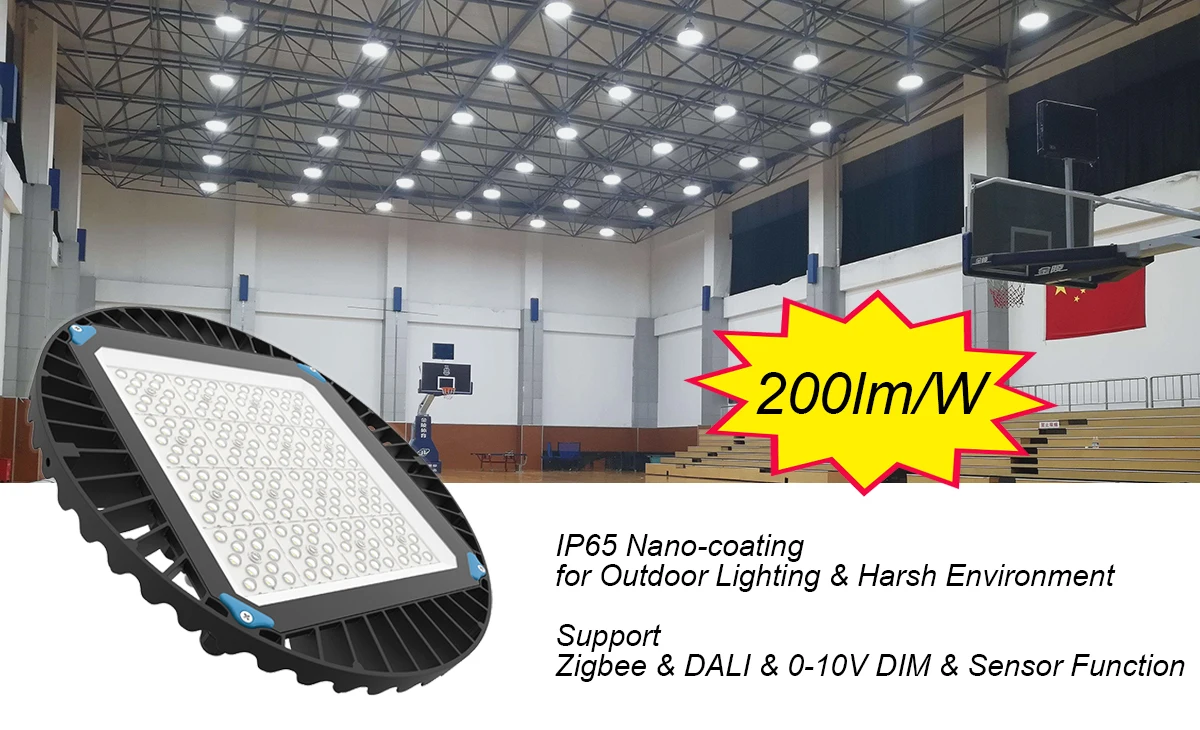 5 Years Warranty Waterproof 200lm/w 100w 150w 200w led high bay ufo - ANKUX.COM