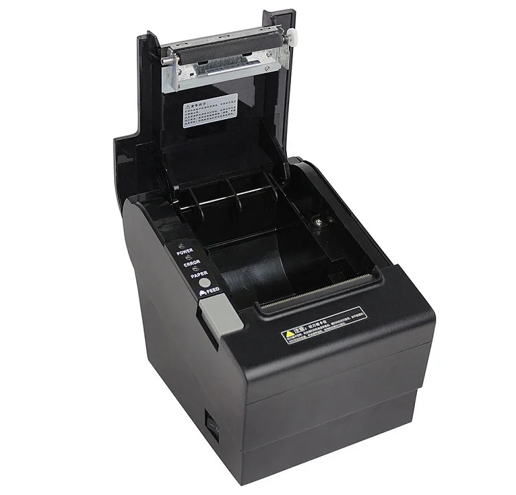 Black Color58mm/80mm Thermal Receipt Printer For Pos Machine With Com