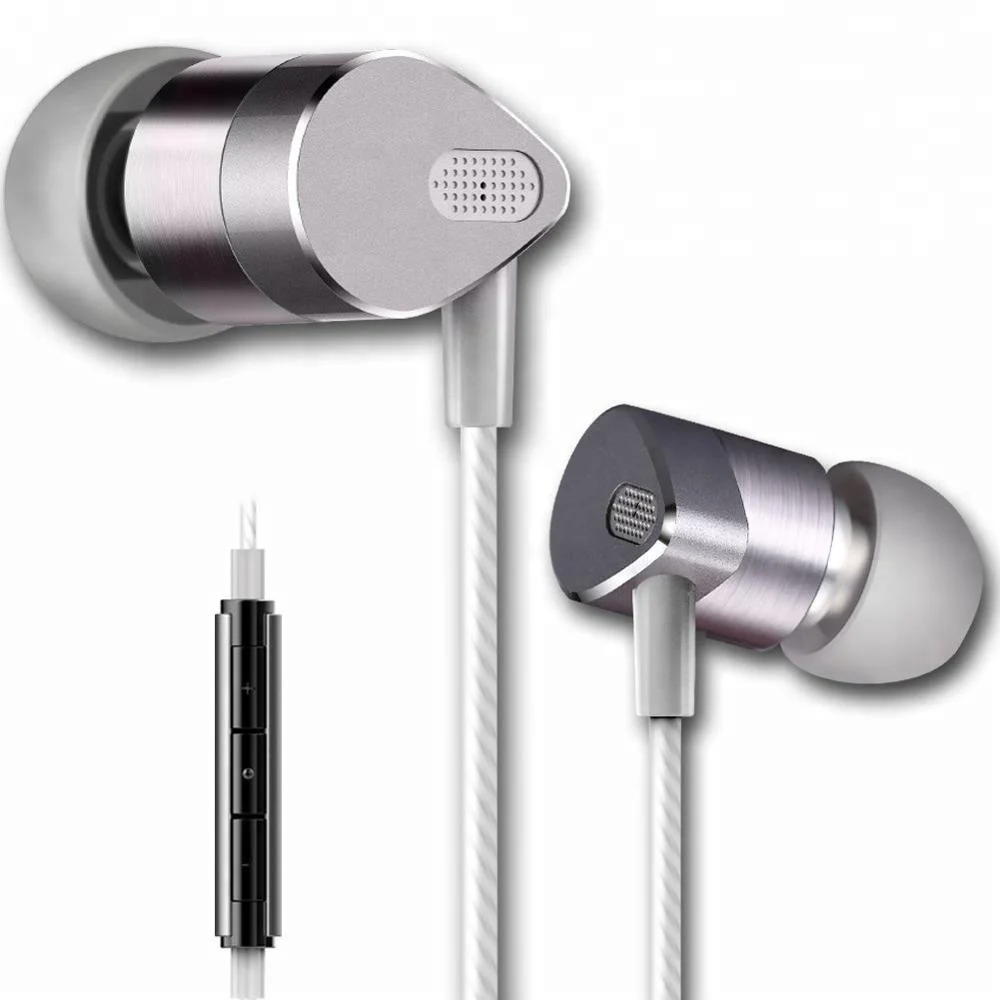 

Amazon Best Seller! TIMMKOO Noise Isolation Wired Stereo In-Ear Metal Earphones Heavy Bass Hybrid Dual Driver Headphones