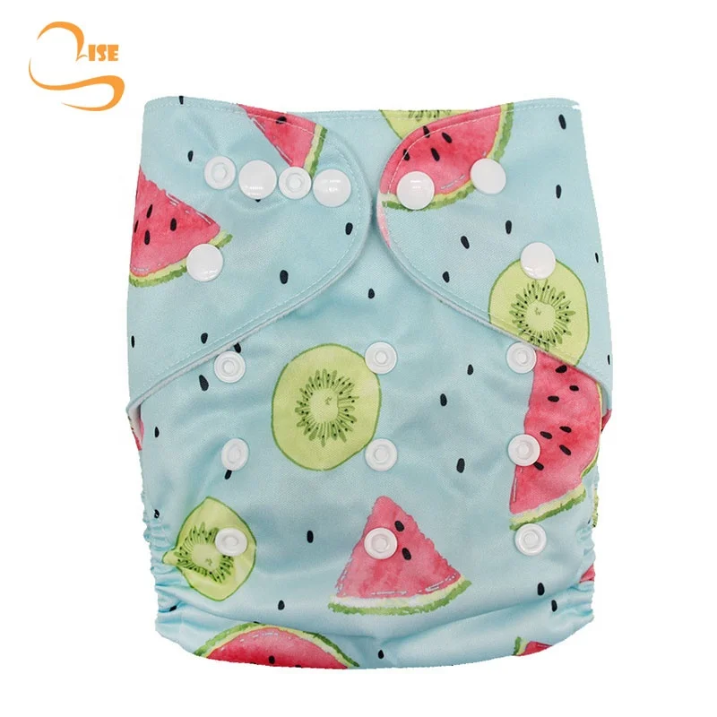 

Baby OEM All In One Pocket Waterproof Cloth Diapers, Multicolor