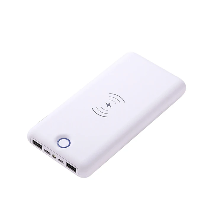 

Mobile power bank qi wireless charger external battery 20000mah power bank