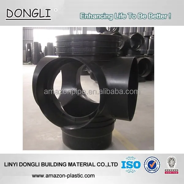 Supply HDPE inspection manhole PE corrugated drainage pipe connection fitting
