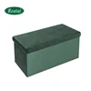 Reatai beautiful special green storage folding bench bed for seat