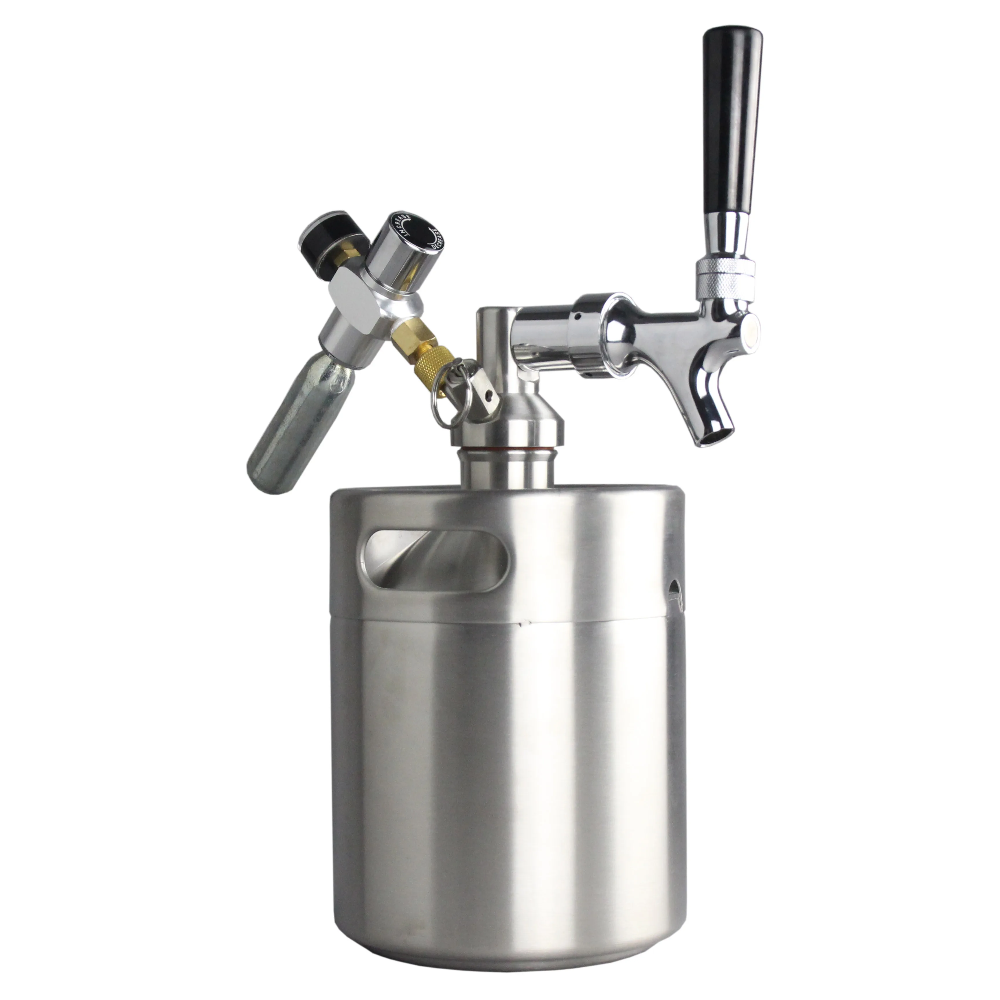 Een gallon Hergebruikt Onder Druk rvs bier 4 liter keg voor Verse Bier refill uit gelagkamer en nemen weg