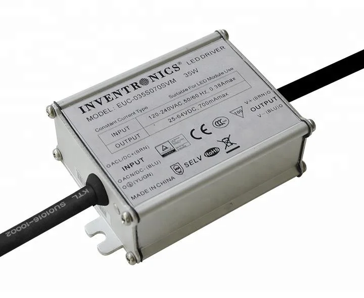 LED power supply 35W 11-33V 1050mA ; MeanWell APC-35-1050 ; Constant current