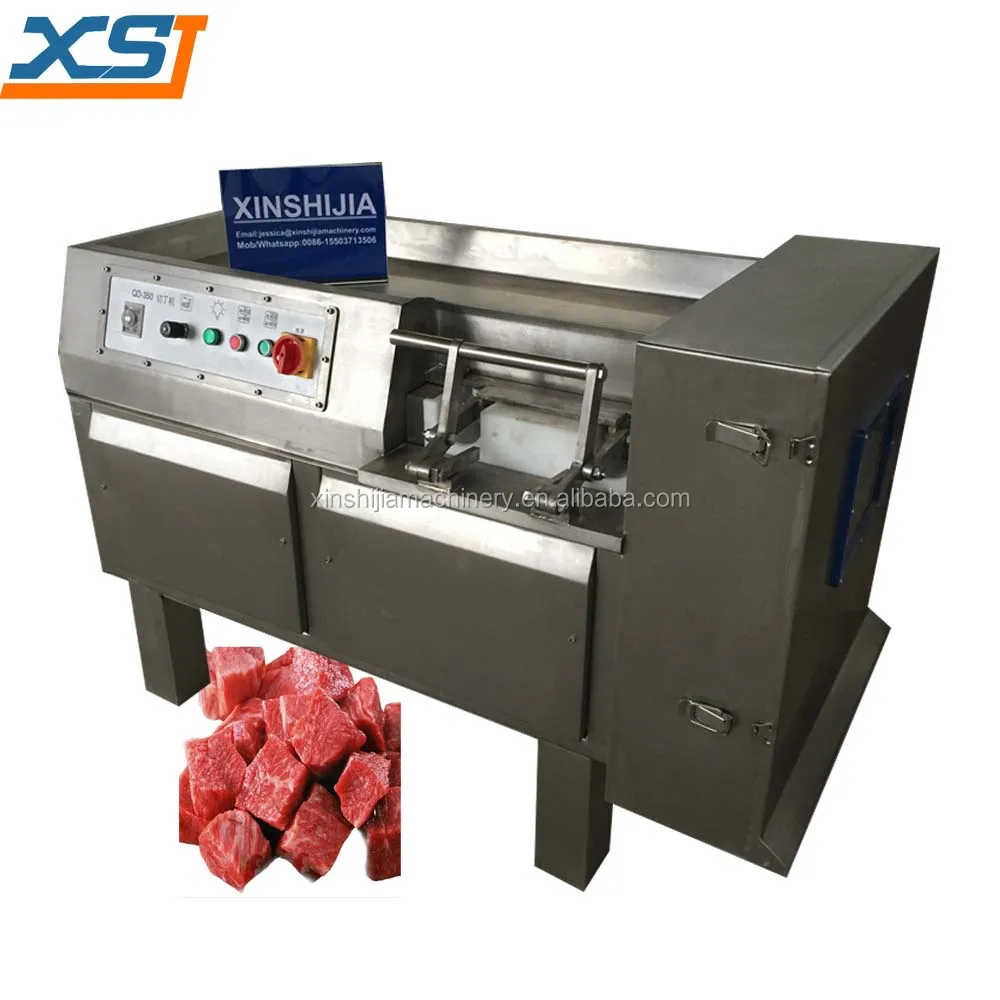 Frozen and Fresh Meat Dicer Machine Meat Cube Cutting Machine Beef Chicken  Meat Cube Dicer_OKCHEM