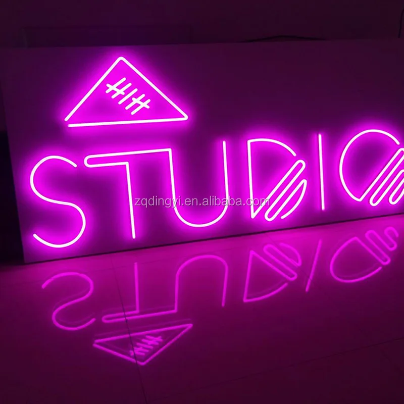 professional led advertising signs factory custom made rgb color neon sign letters