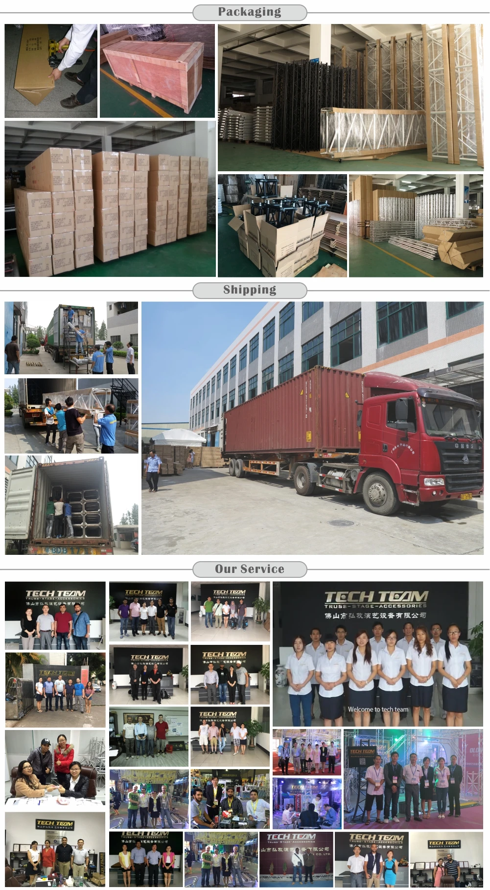 Chinese Professional Truss Manufacturer Custom TUV Certified Aluminum lighting Truss 290 Spigot stage Truss