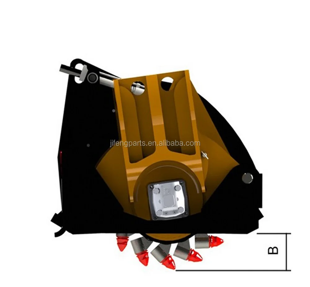 Rotary Drum Cutters With Transverse Cutting Heads (standard) Brush