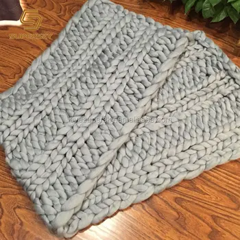 A104 Chunky Crochet Merino Wool Giant Knit Blanket Bulky Hand Knit Blanket 100 Merino Wool Throw Blanket Buy Merino Wool Throw Blanket Bulky Hand