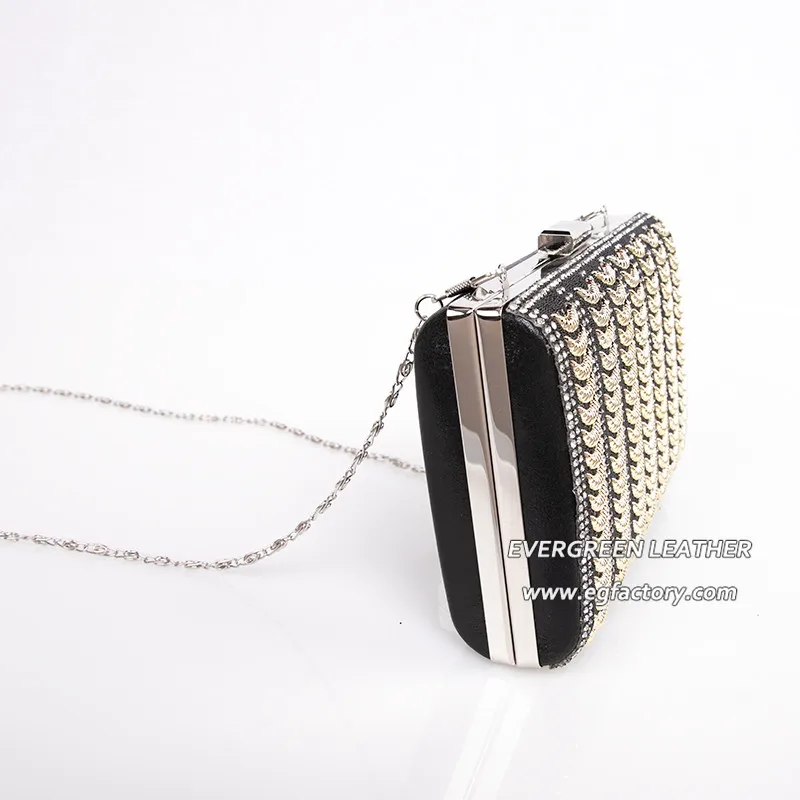 2018 ladies party handbag metal diamond jewelry bag shoulder bag EB968