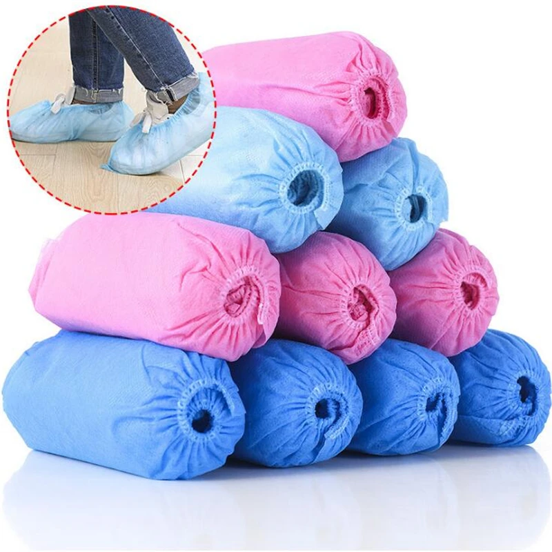 
Universal Size Men Women Slipcover Home Indoor Cleaning Overshoes Disposable Shoe Covers 