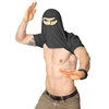 Custom Inside Printed Funny Shirt Men Cool Dinosaur Ninja Disguise Flip T Shirt Custom Mask Tee Novelty Tees