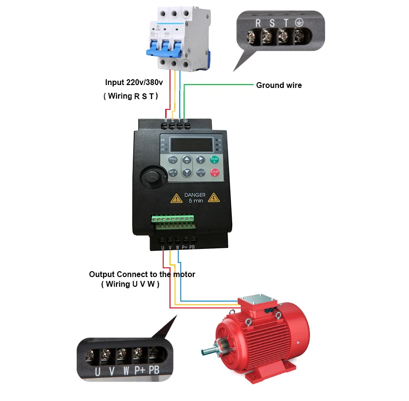 2.2kw 3hp 380v Small Size New Modellow Cost Inverter Vfd - Buy 2.2kw ...