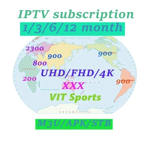 12 Month Subscription 6000+ Channels & 8000 VOD 4K UHD