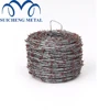 Guangzhou factory free sample secure barbed fence wire/ galvanized barbed wire/razor wire