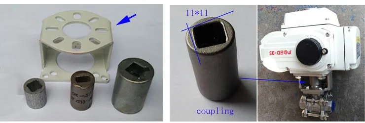 electric actuator for butterfly valve