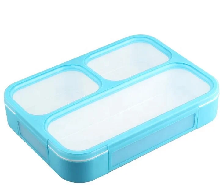 LULA Bento to go Kids Children Lunch Box 3 Compartment Lunch Solution Offers Leak-proof On the go Meal