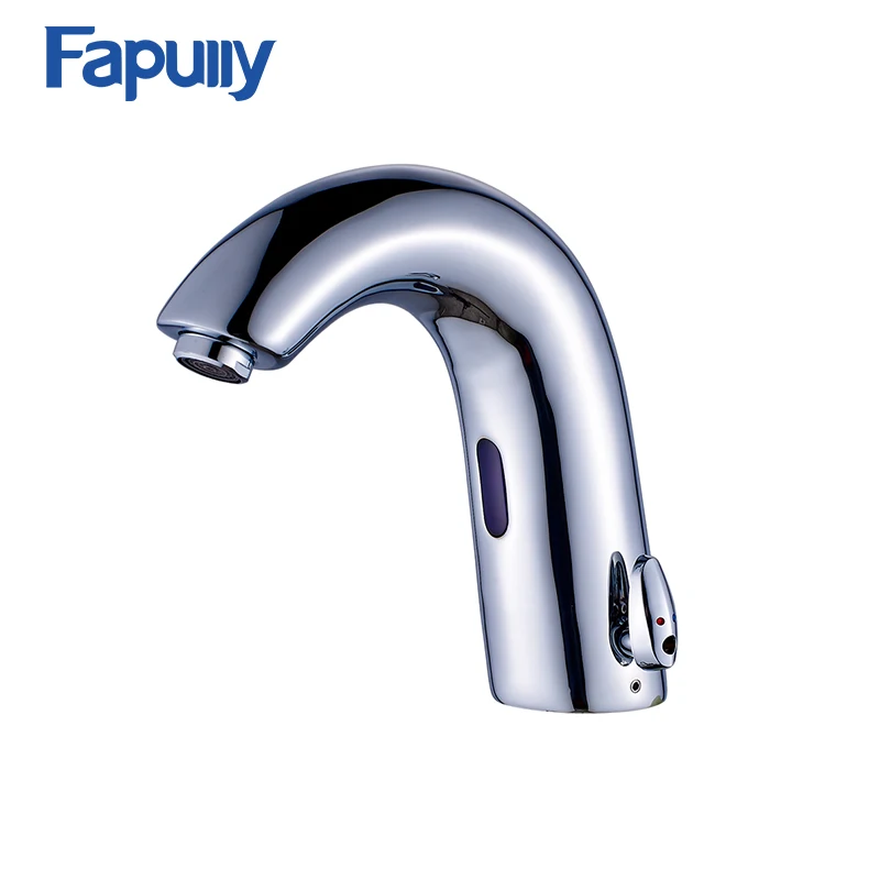 Fapully High Quality Touchless Automatic Sensor Faucet Mixer Wash Brass
