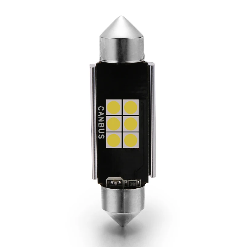 

CST LED Car Light T10 6SMD 3030 31/36/39/42mm Canbus DC9-30V 3W Auto LED Interior Festoon Light